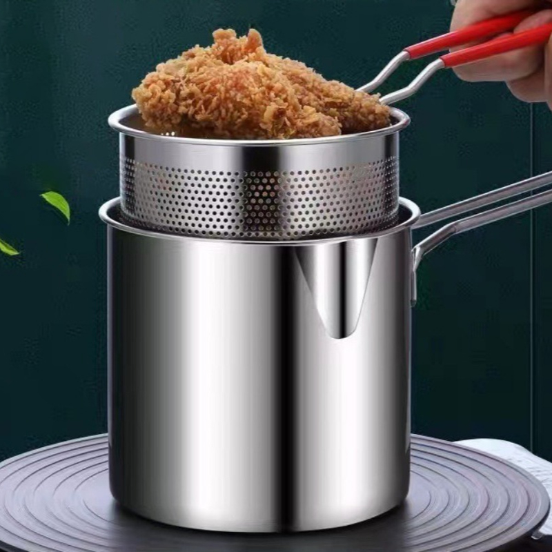 Rice Cooker - 304 Paslanmaz Çelik Fritöz Kızartma Sepeti