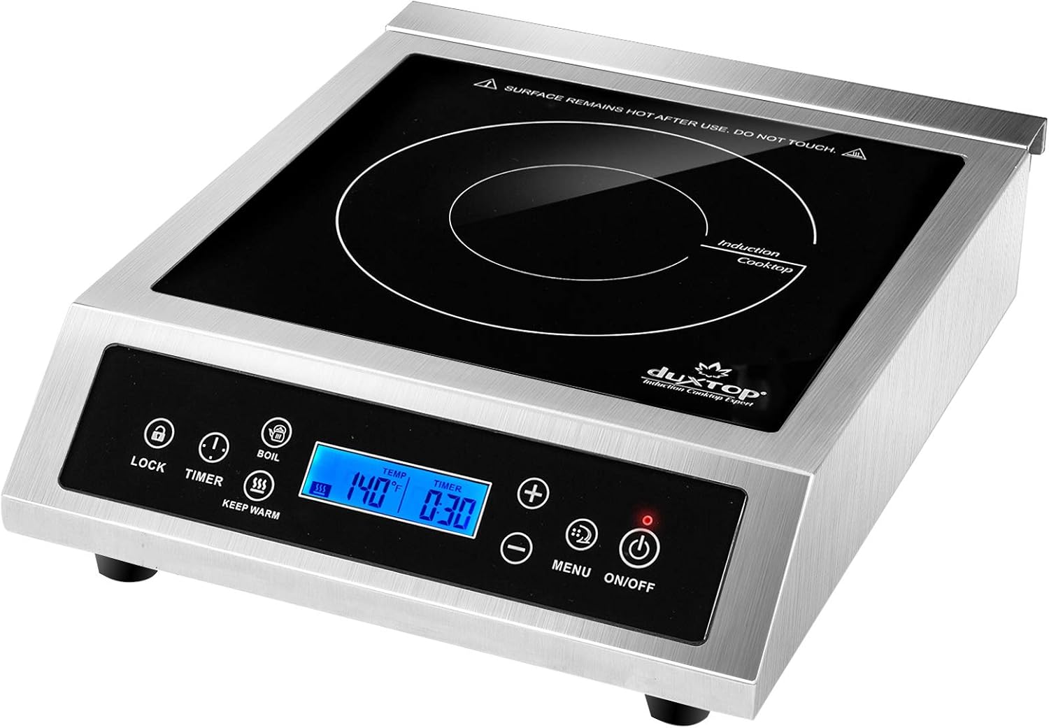 Induction Cooktop Portable - Profesyonel Taşınabilir İndüksiyonlu Ocak, Ticari Tezgah