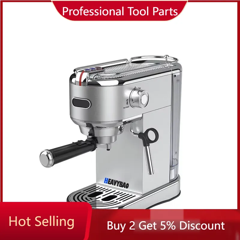 Coffee Maker - Heavybao 1450W Ticari Paslanmaz Çelik Damlama