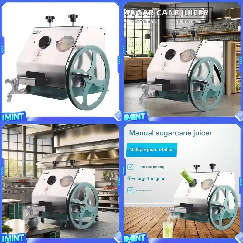 Juicer - Sıcak Satış Manuel Mobil Şeker Kamışı