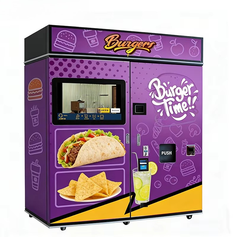 Microwave Oven - Özelleştirilmiş Fast Food Otomatı Mikrodalga Fırın