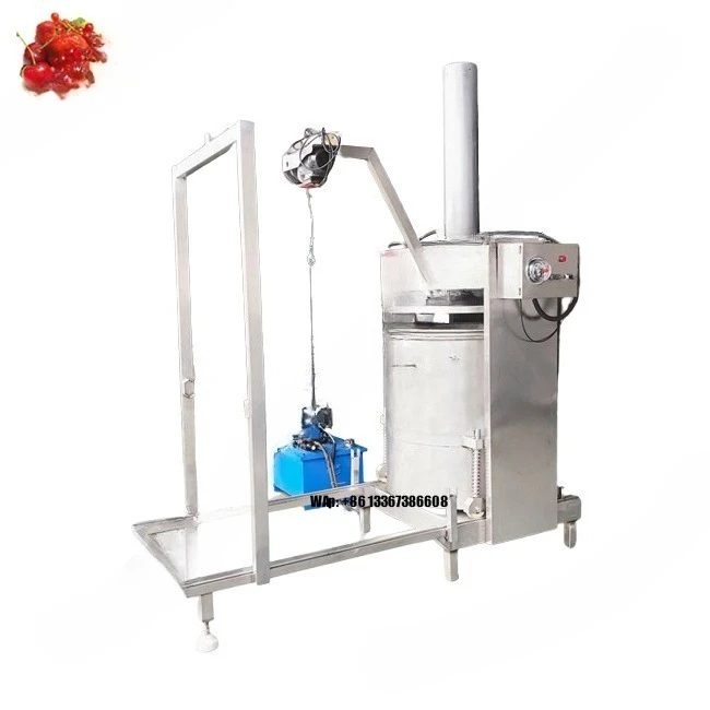 Juicer - Endüstriyel hidrolik şarap presi 100 litrelik