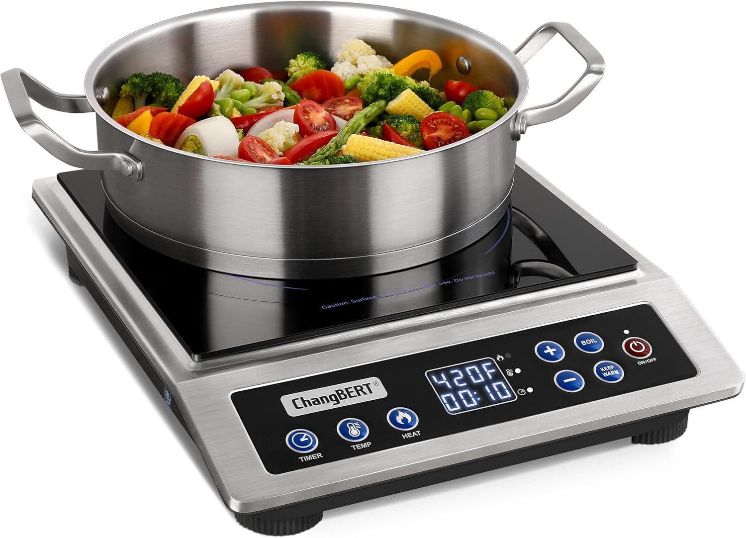 Induction Cooktop Portable - Taşınabilir İndüksiyonlu Ocak Geliştirilmiş Versiyon, Tek