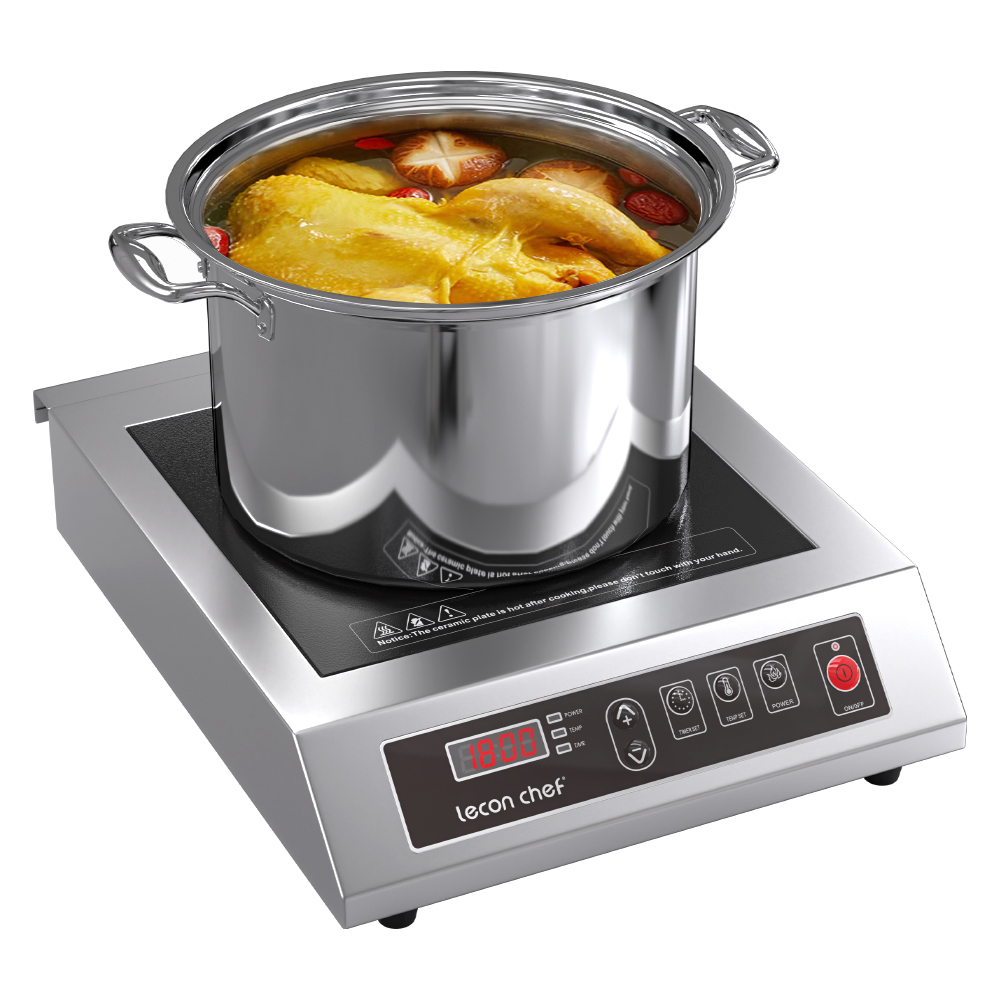 Induction Cooktop Portable - Lecon Chef İndüksiyonlu Ocak Ticari Tezgah
