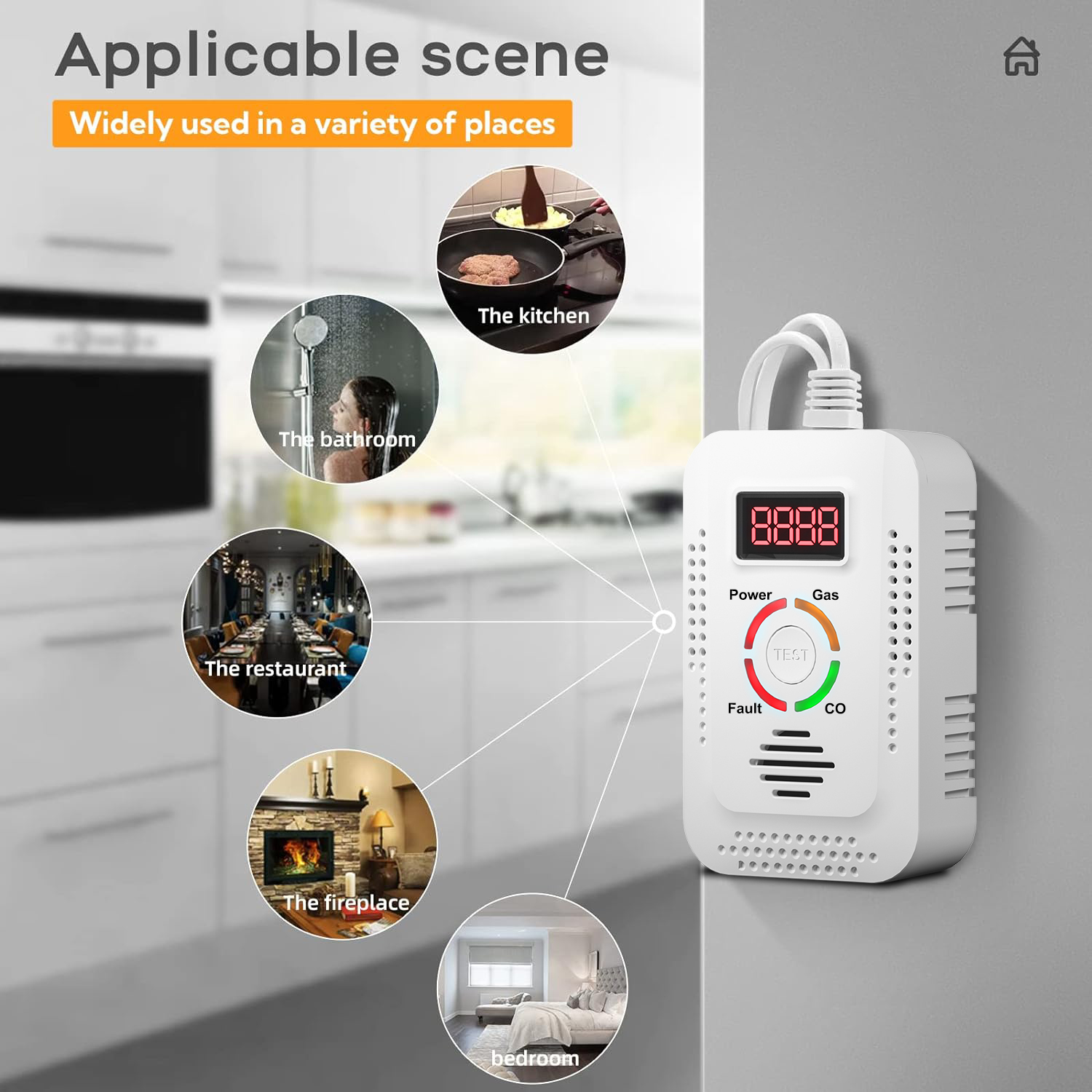 Karbon Monoksit CO ve Doğal Ga - Kitchen Appliances Video incelemesi ve fiyatı