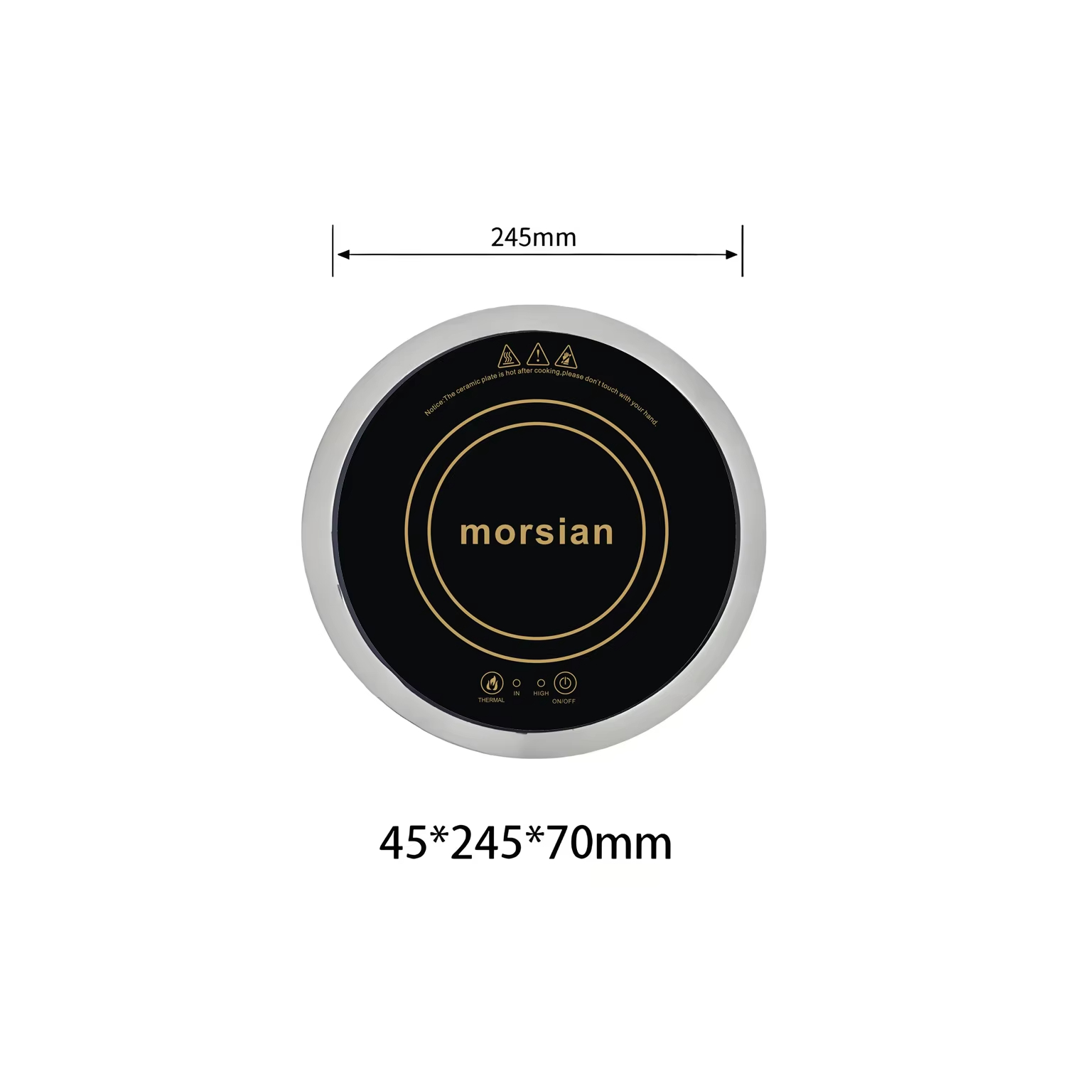 İndüksiyonlu Ocak 800W/1200W 2 - Induction Cooktop Portable incelemesi ve fiyatı